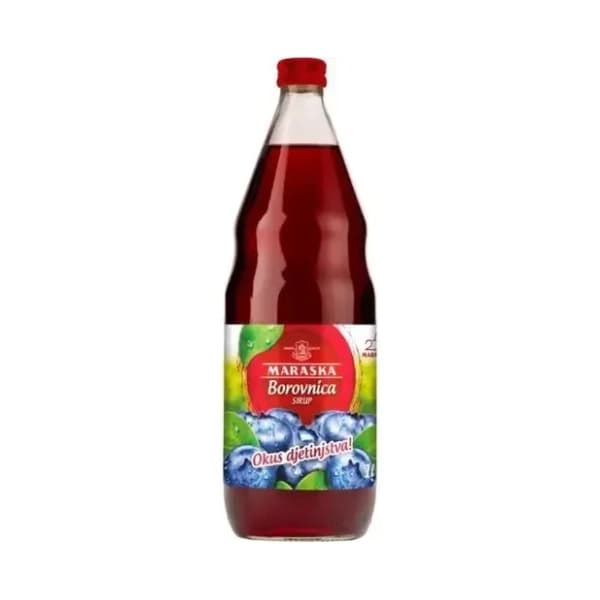 MARASKA borovnica sirup 1l 0