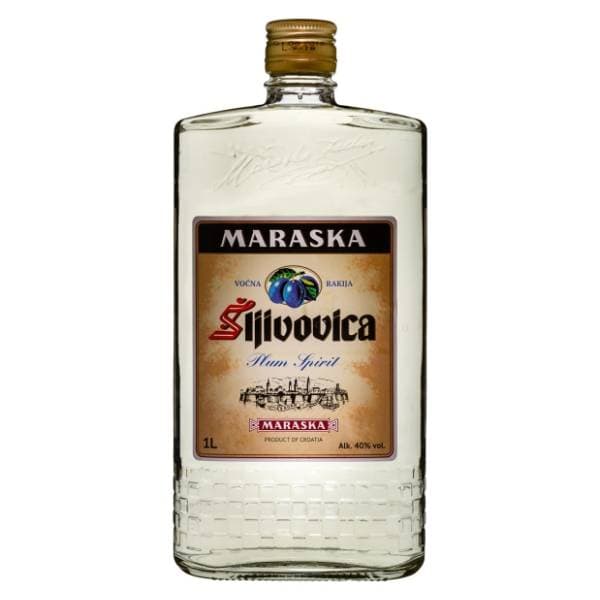 MARASKA Šljivovica rakija 40% 1l 0