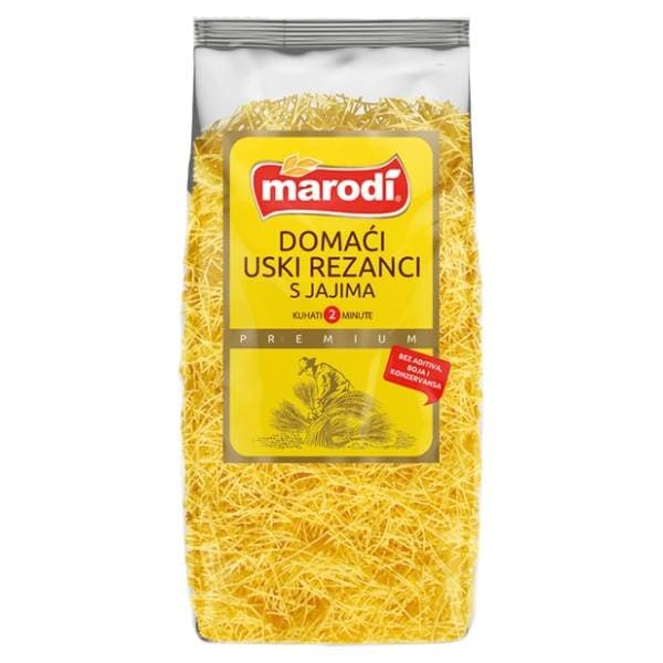 MARODI domaći uski rezanci s jajima 400g 0