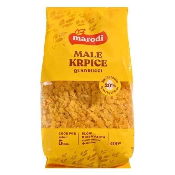 MARODI male krpice s jajima 400g 0