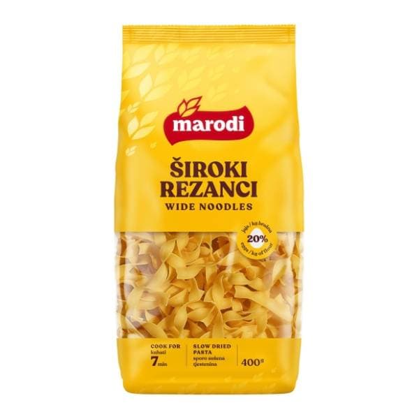MARODI široki rezanci 400g 0