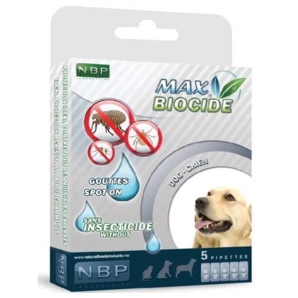 MAX BIOCIDE ampule za pse protiv kožnih parazita 5kom 0