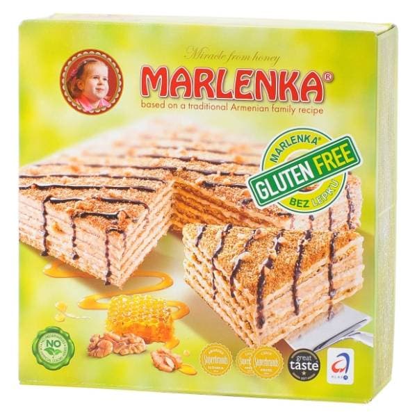 MARLENKA medena torta bez glutena 800g 0