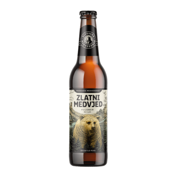 MEDVEDGRAD Zlatni medvjed pivo 0,5l 0