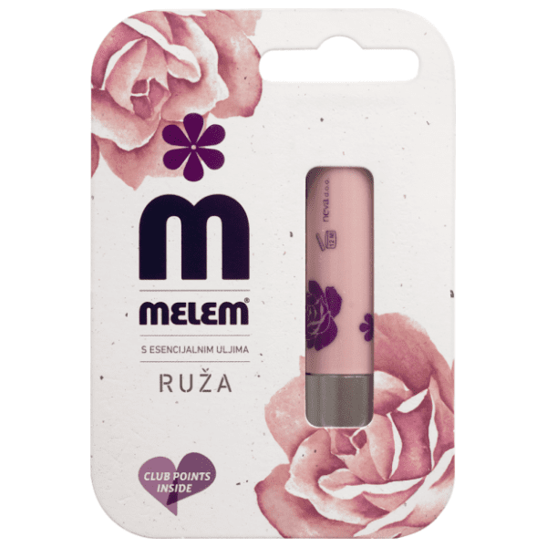 MELEM balzam za usne ruža 4,5g 0