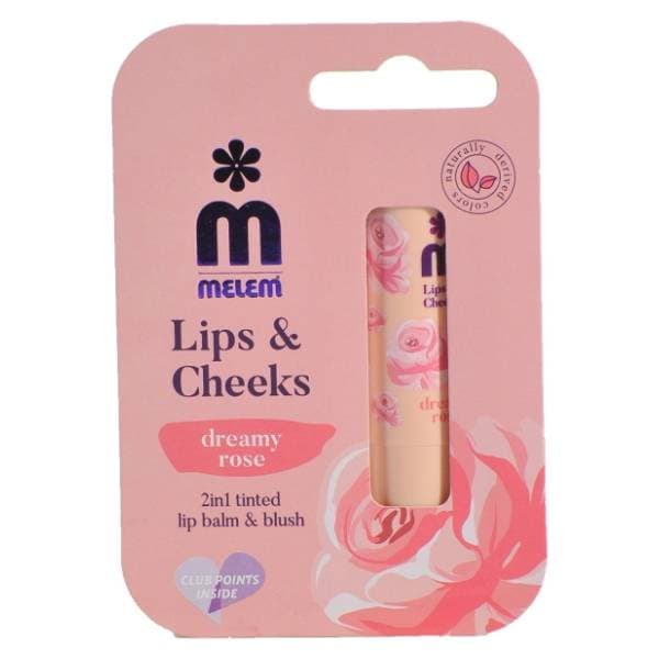 MELEM Lips & cheeks 2in1 dreamy rose balzam za usne 4,5g 0