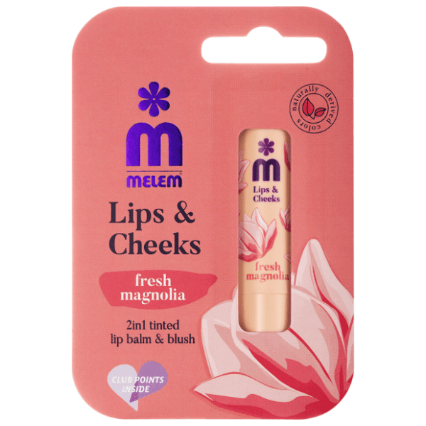 MELEM Lips & cheeks 2in1 fresh magnolia balzam za usne 4,5g 0