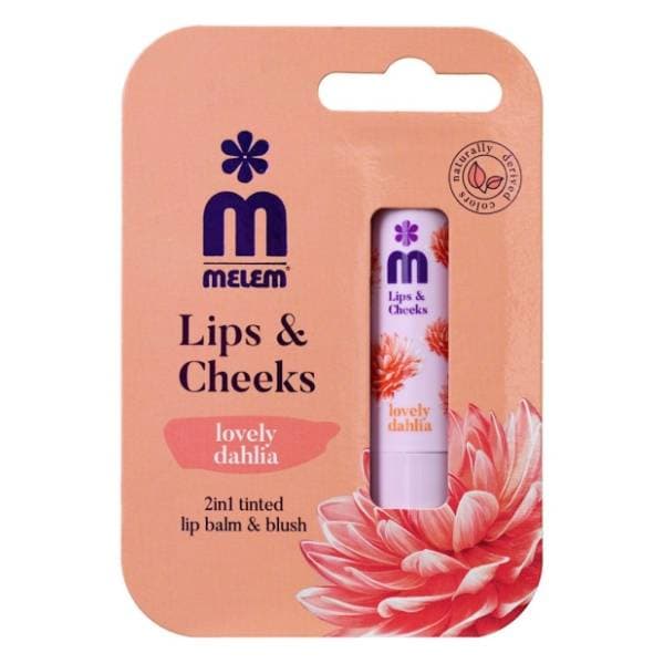 MELEM Lips & cheeks lovely dahlia balzam za usne 4,5g 0