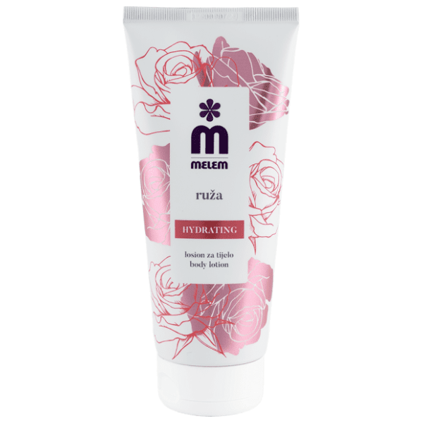MELEM losion za tijelo ruža 200ml 0