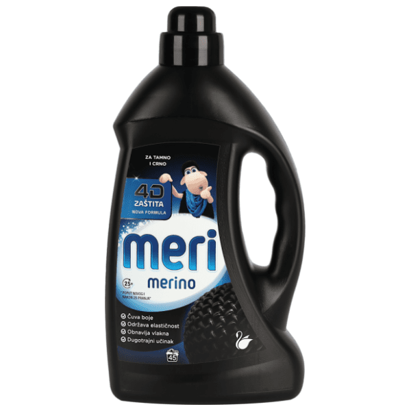 MERI MERINO Black tekući deterdžent 45 pranja (2,7l) 0