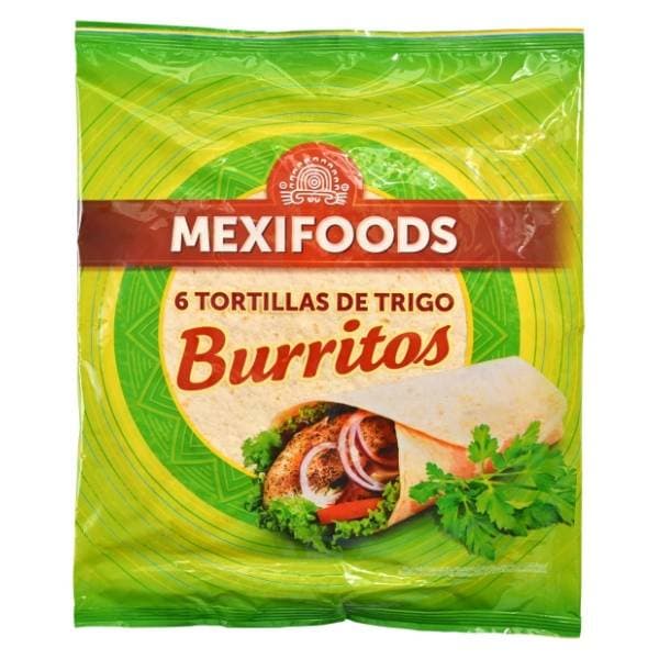 MEXIFOODS Burritos Tortilje 6x25cm 370g 0