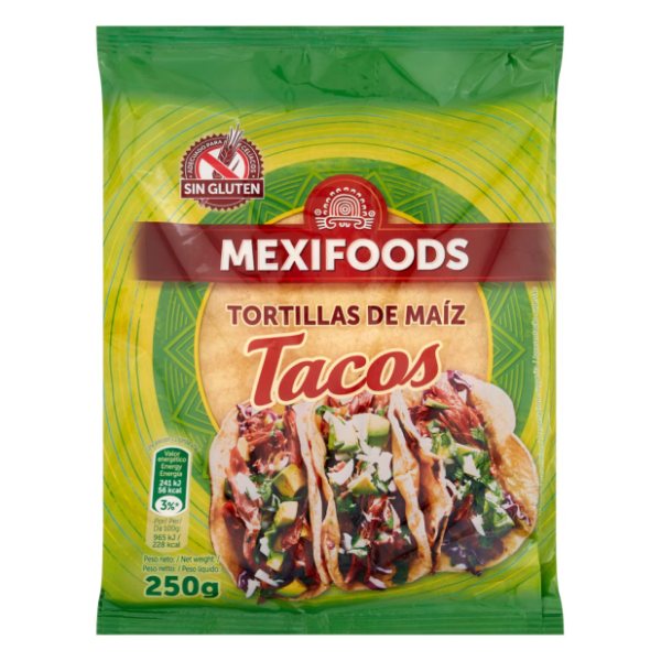 MEXIFOODS kukuruzne tortilje 10 kom 250g 0
