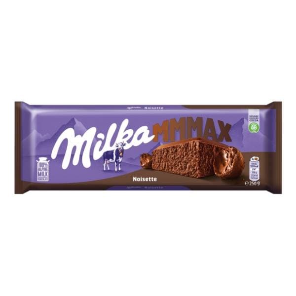 MILKA Mmmax čokolada noisette 250g 0
