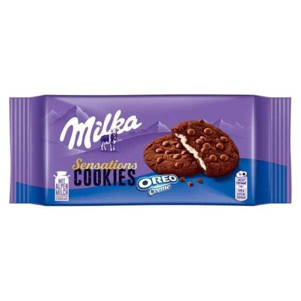 MILKA Sensations keks oreo creme 156g 0