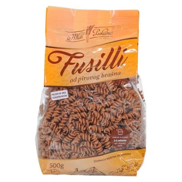 MLIN PUKANIĆ Fusilli od pirovog brašna 500g 0