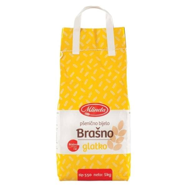 MLINETA T-550 glatko Pšenično bijelo brašno 5kg 0
