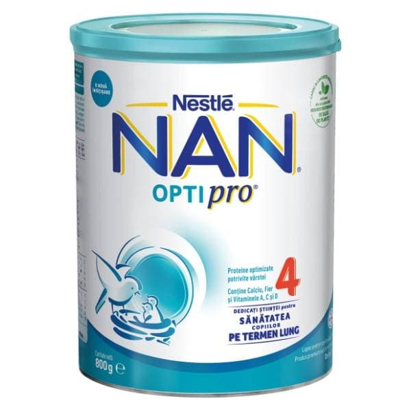 NAN Optipro 4 mliječna hrana za dojenčad 800g 0