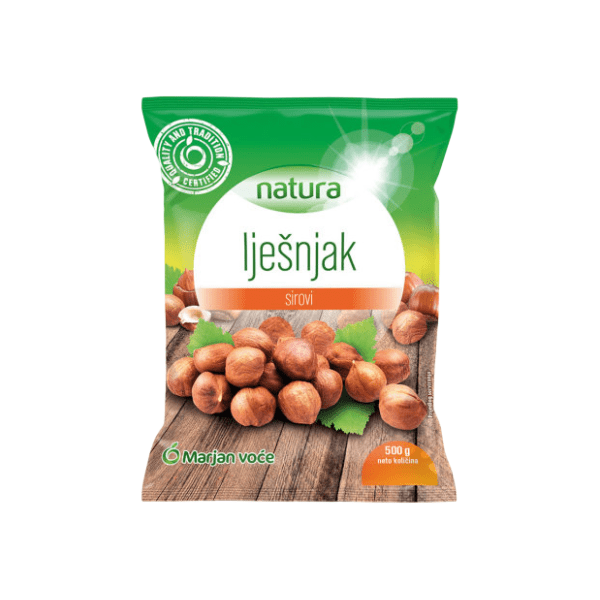 NATURA lješnjak jezgra 500g 0