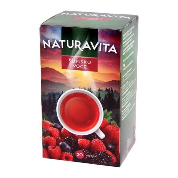 NATURAVITA šumsko voće čaj 60g 0