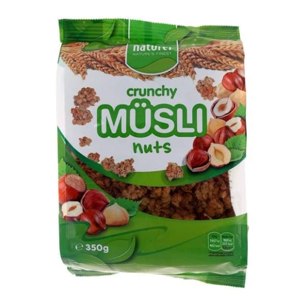 NATUREL Crunchy musli lješnjak 350g 0