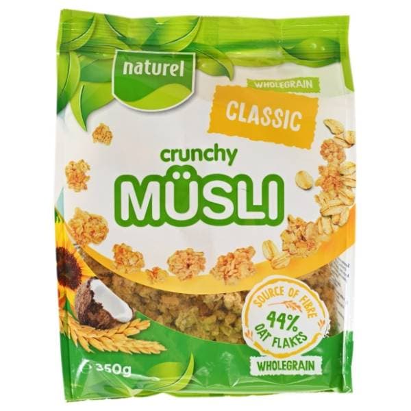 NATUREL Crunchy musli classic 350g 0
