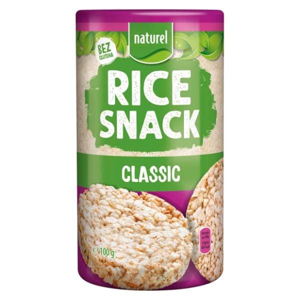NATUREL Classic kreker riža 100g 0
