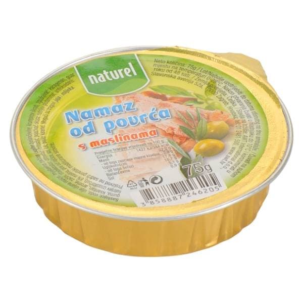 NATUREL Namaz od povrća s maslinama 75g 0