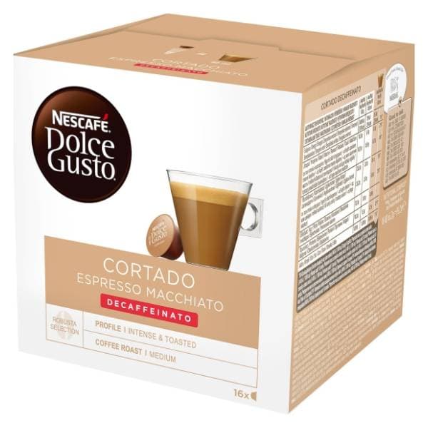 NESCAFE Dolce Gusto Cortado bez kofeina 16kom 99,2g 0
