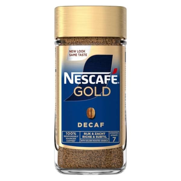 NESCAFE Gold Decaf instant kava bez kofeina 200g 0