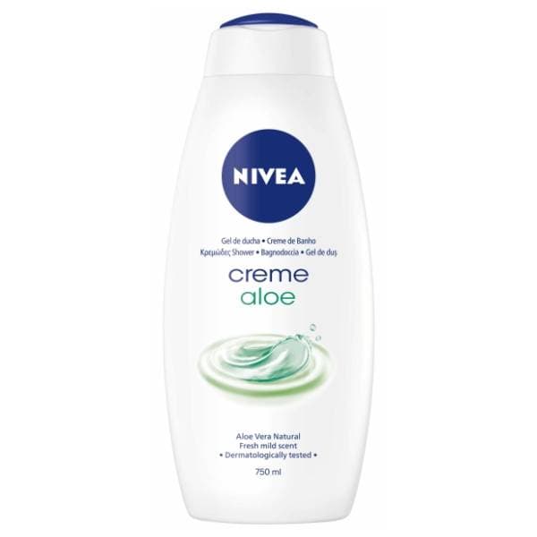NIVEA gel za tuširanje creme aloe 750ml 0