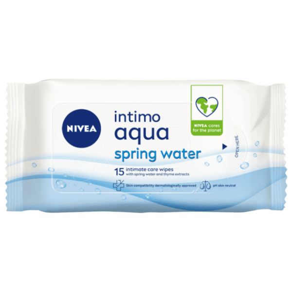 NIVEA Intimo aqua vlažne maramice 15kom 0