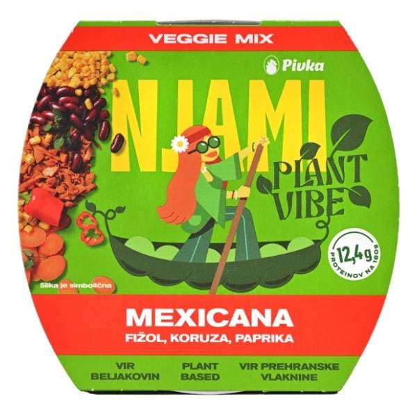 NJAMI Veggie mexicana salata 160g	 0
