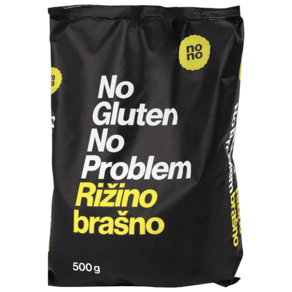 NO NO Rižino brašno bez glutena 500g 0