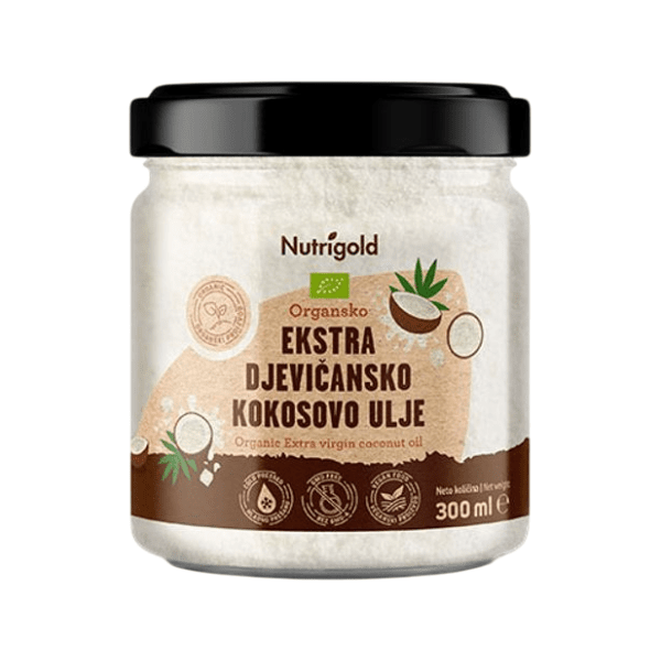 NUTRIGOLD Ekstra djevičansko kokosovo ulje organsko 300ml 0