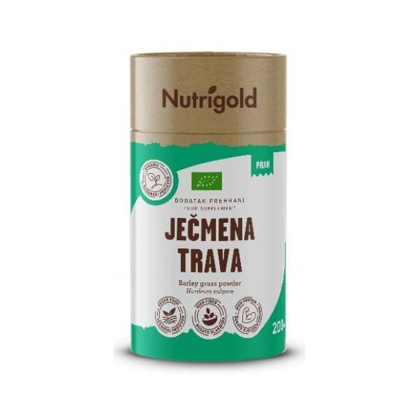 NUTRIGOLD ječmena trava u prahu 200g 0