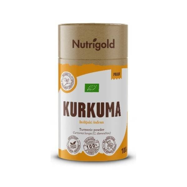NUTRIGOLD kurkuma u prahu 100g 0