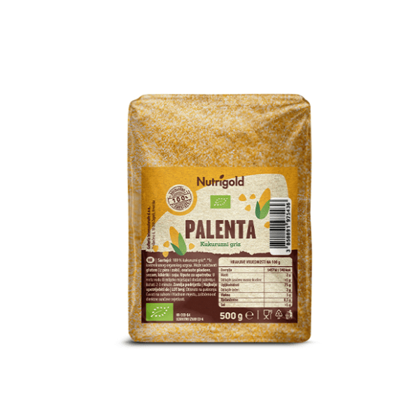 NUTRIGOLD Palenta organska 500g 0