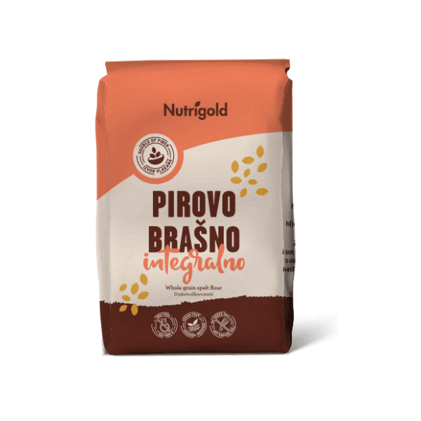 NUTRIGOLD Pirovo integralno brašno 1000g 0