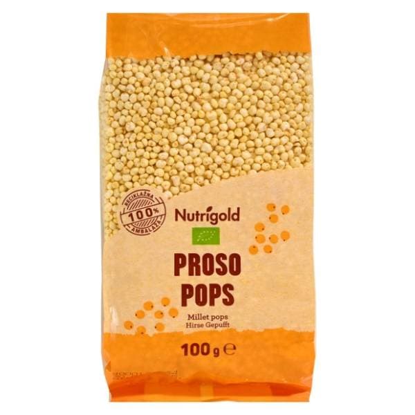 NUTRIGOLD Proso pops eko 100g 0