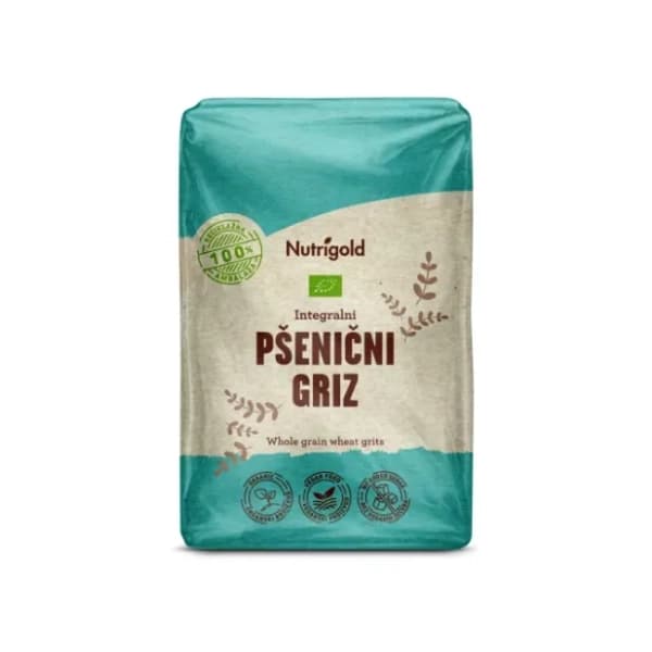 NUTRIGOLD pšenični integralni griz 500g 0