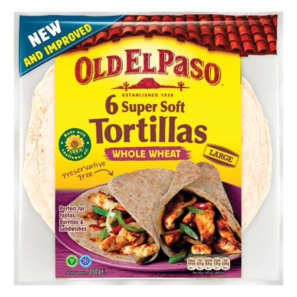 OLD EL PASO integralne tortilje 6x25cm 350g 0