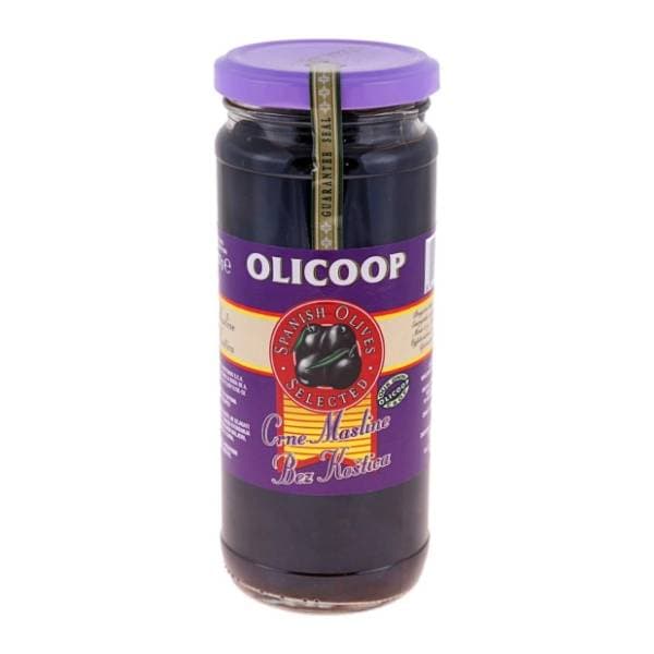 OLICOOP masline crne otkoštene 227g 0