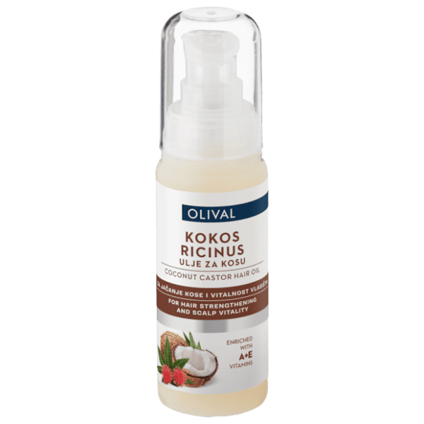 OLIVAL kokos ricinus ulje za kosu 60ml 0