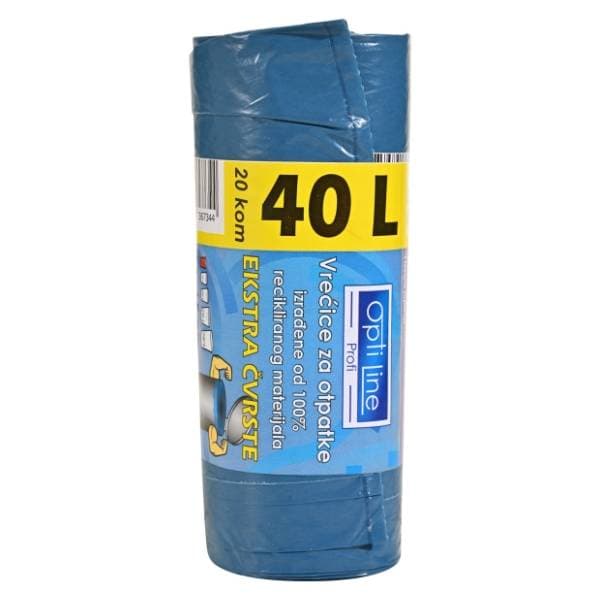 OPTI LINE Profi vreće za smeće 40l 20kom 0