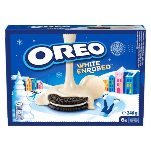 OREO White enrobed keksi 246g 0