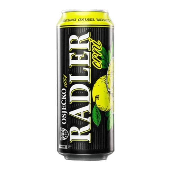OSJEČKO Radler Crni pivo limenka 0,5l 0