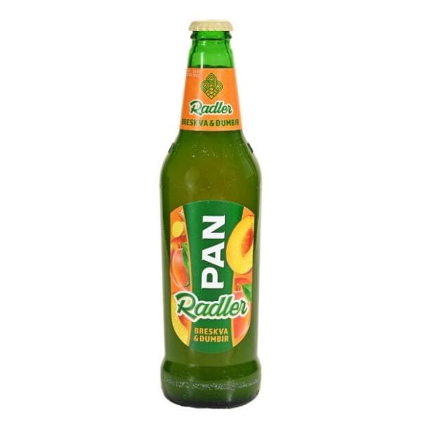 PAN Radler breskva đumbir pivo 0,5l 0