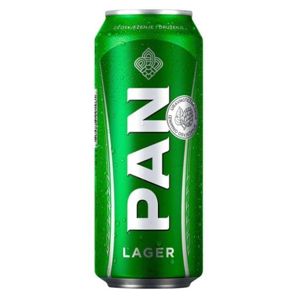 PAN svijetlo pivo limenka 0,5l 0