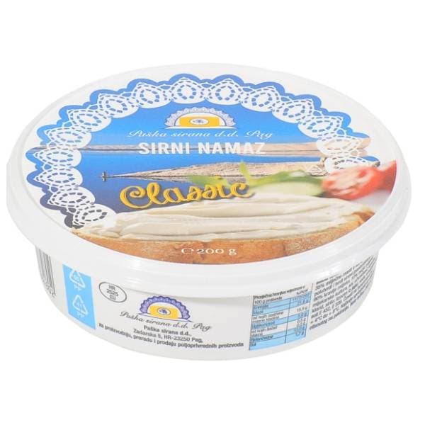 PAŠKA SIRANA sirni namaz classic 200g 0