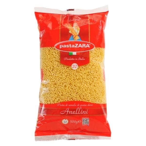 PASTA ZARA Anellini 20 tjestenina 500g 0